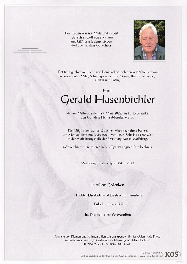 Gerald Hasenbichler